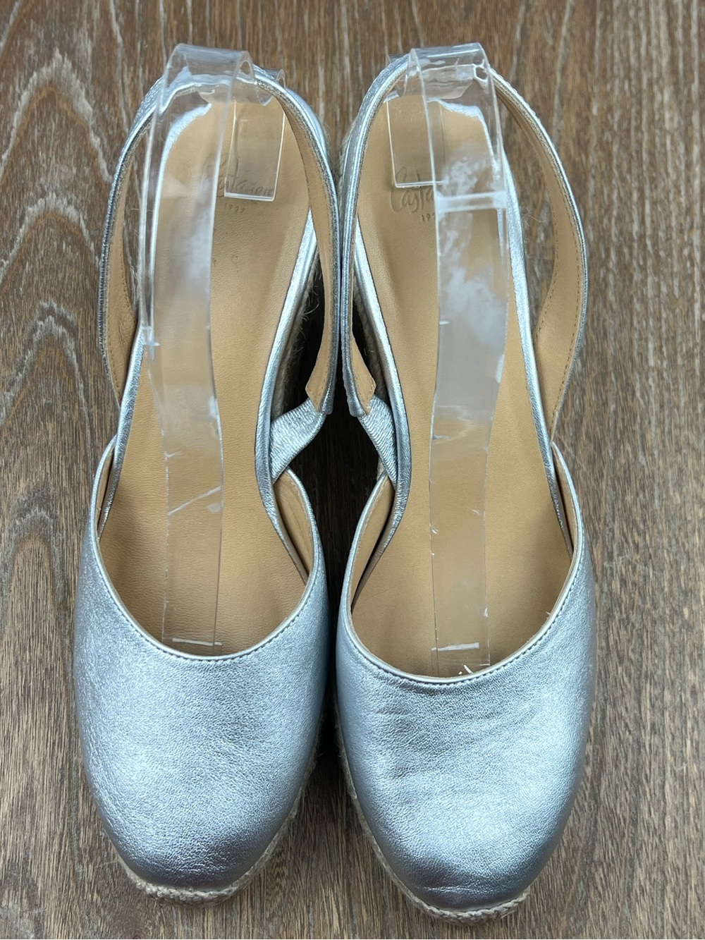 600 CASTAÑER CARISSA espadrlle wedge Espadrille Wedge Slingback Shoes 40
